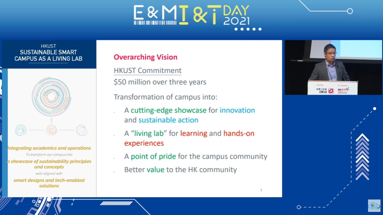 Sustainable Smart Campus as a Living Lab in HKUST