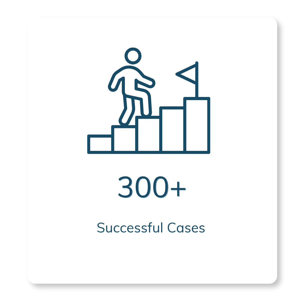 300+ successful missing-person cases over the course of the project.